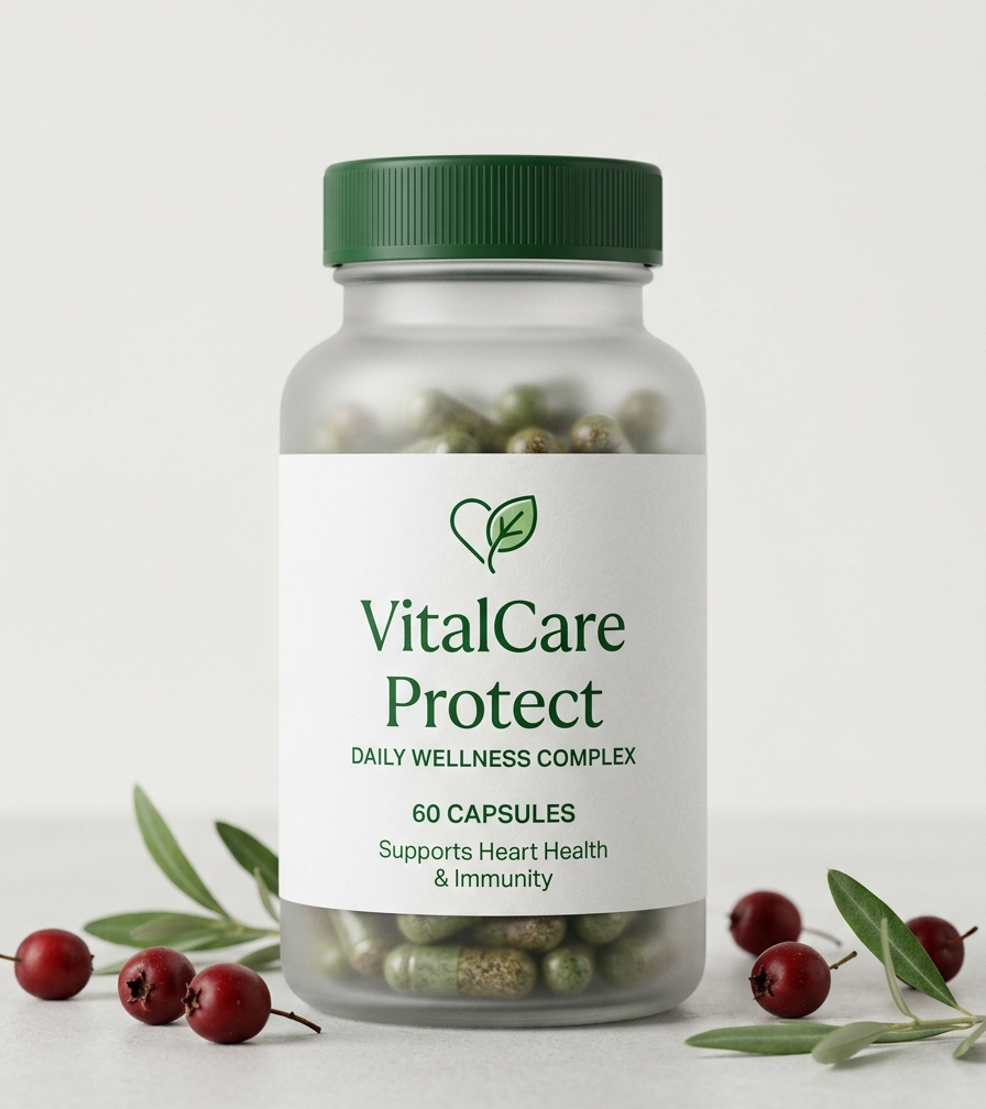 VitalCare Protect Nahrungsergänzung – Flasche 60 Kapseln